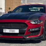 Red Ford Mustang GT Rental in Dubai
