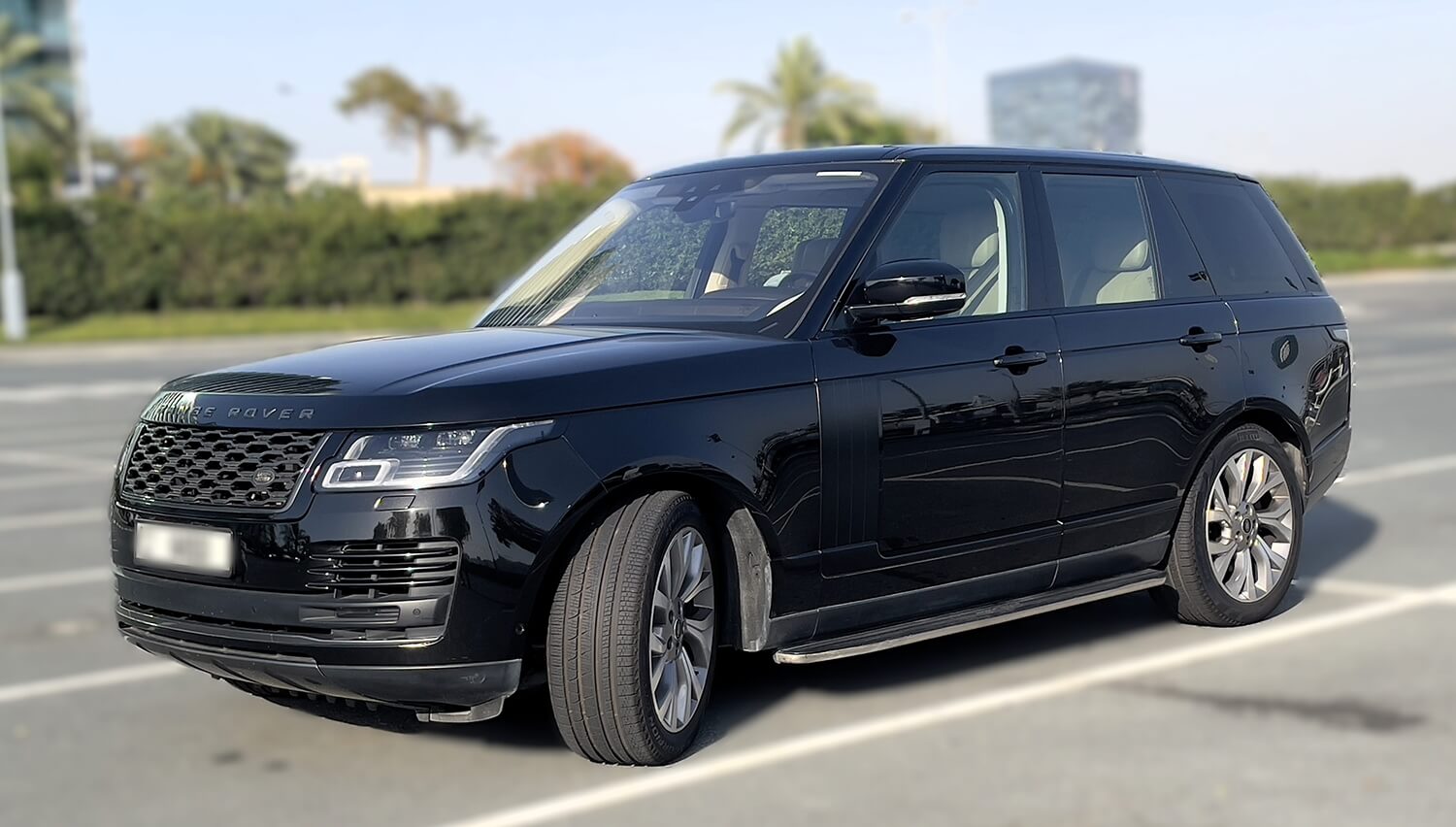 location range rover vogue dubaï