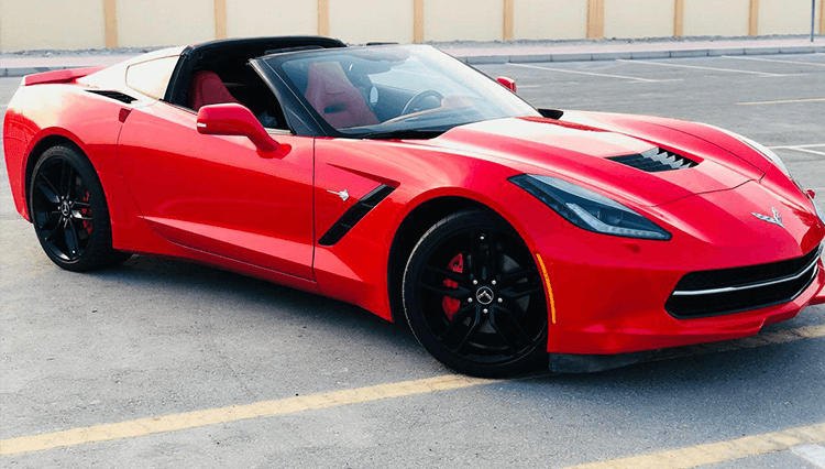 corvette car price in uae