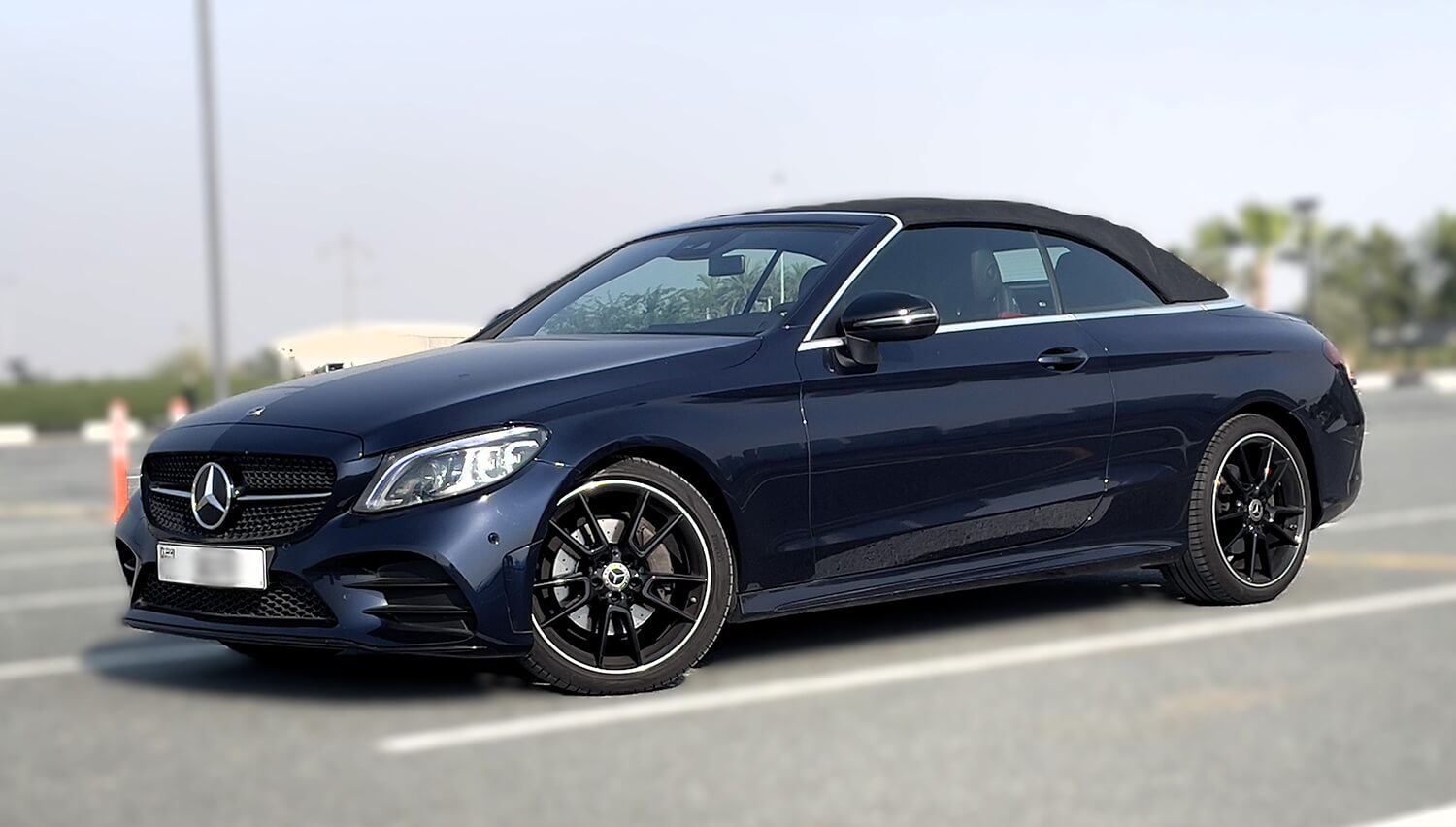 location cabriolet mercedes classe c à dubaï