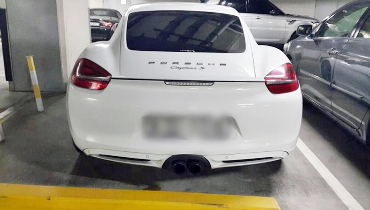 rent porsche cayman in dubai