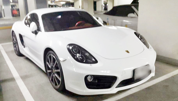 rent porsche cayman in dubai