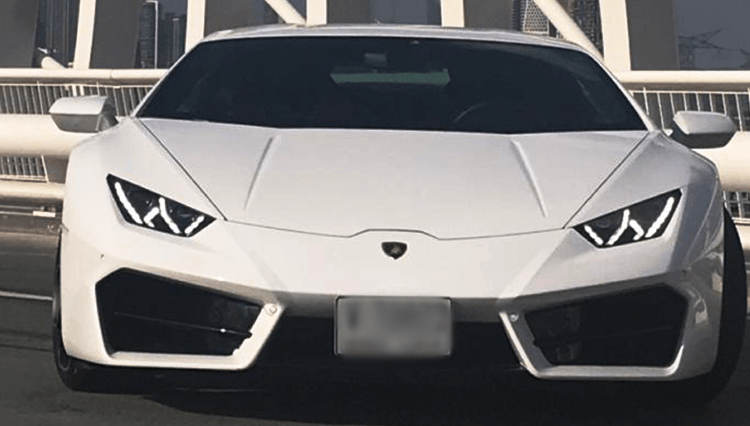 Hire Lamborghini Huracan White in Dubai