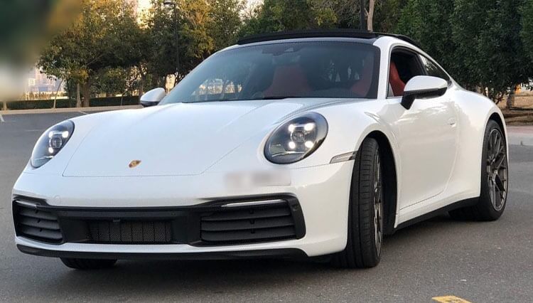 Porsche 911 Carrera Rental Dubai
