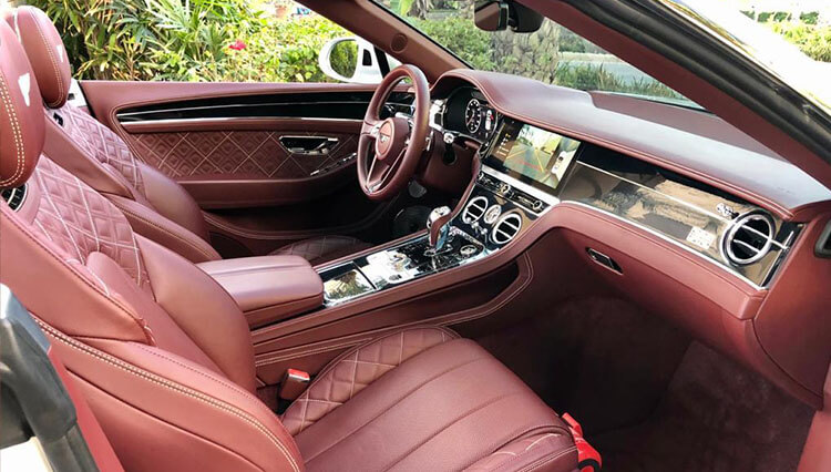 Bentley Continental GT Convertible 2021 Rental Dubai