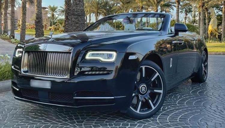 Rolls Royce Dawn Black Rent in Dubai