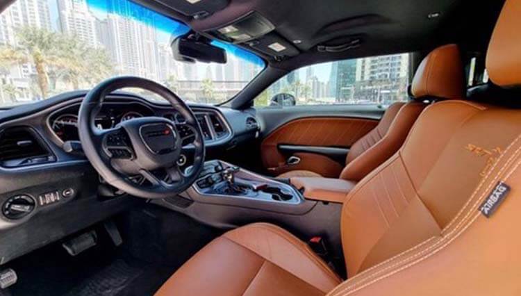 Dodge Challenger Car Rental Dubai