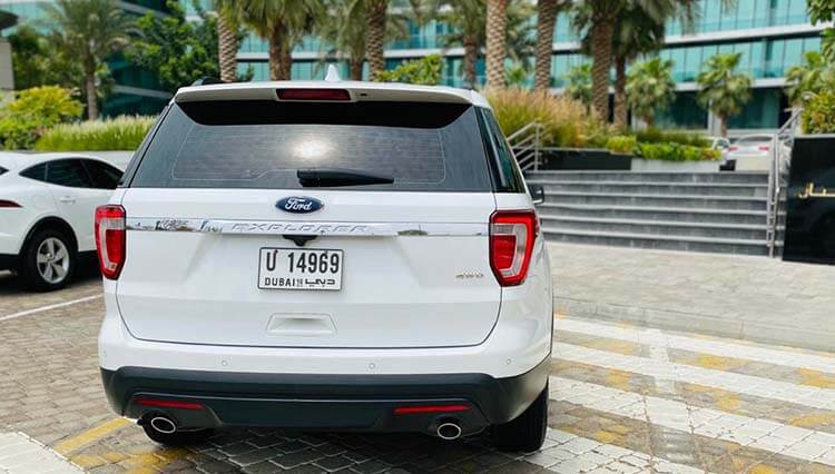 Ford Explorer Rent a Car Dubai