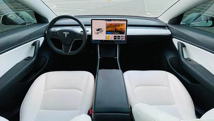 Tesla Model 3 Car Rental Dubai