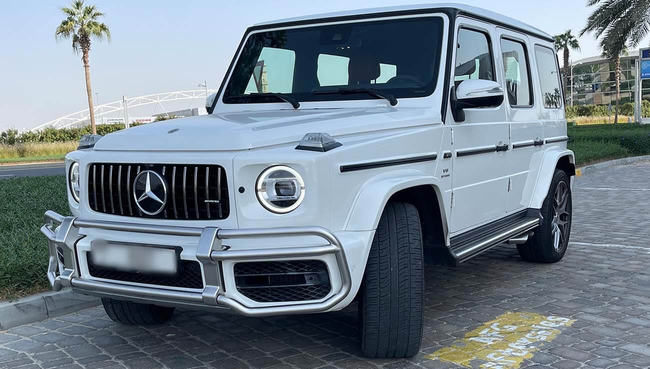 Mercedes G63 2021 Rental Dubai