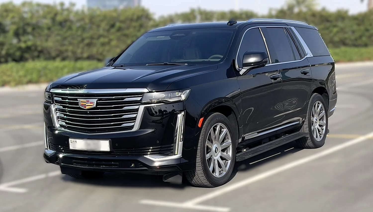 Cadillac Escalade Rental with Driver Dubai