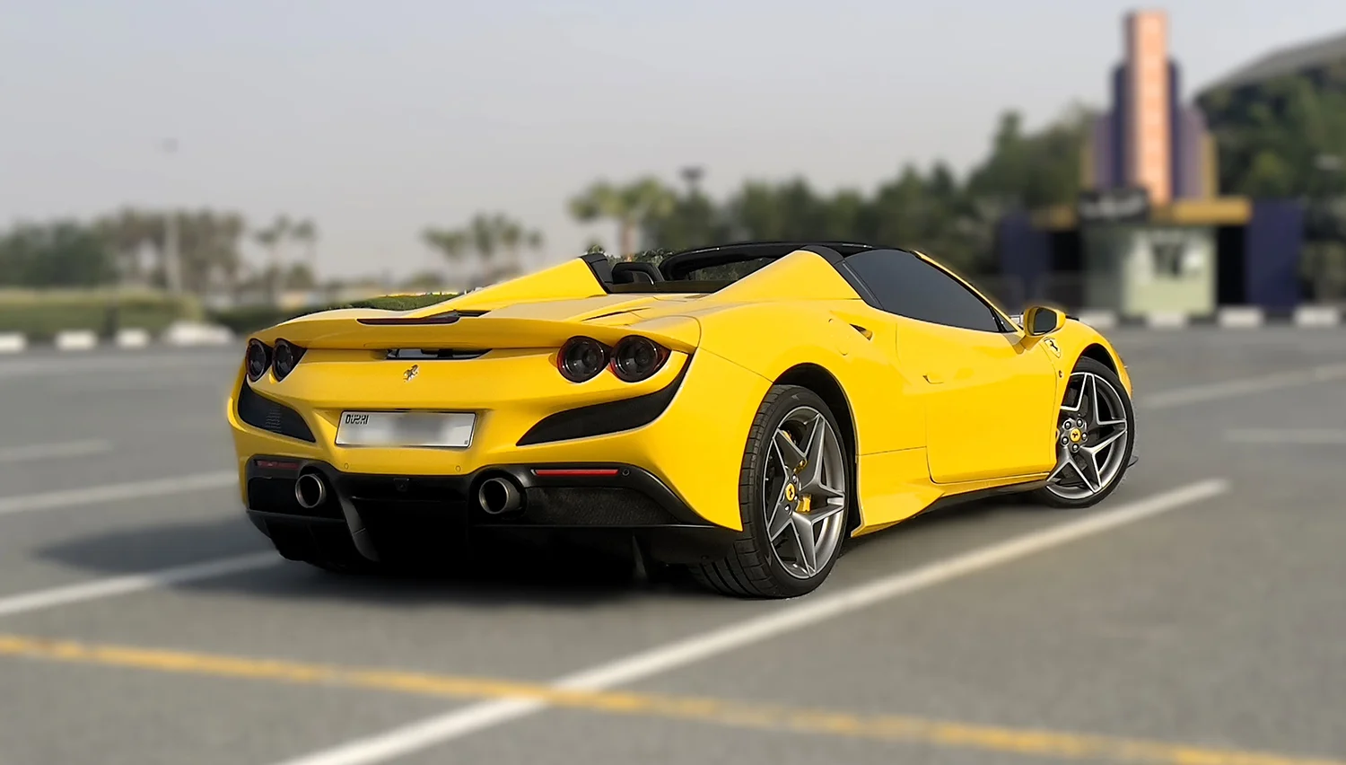 Ferrari F8 Spider Hire in Dubai