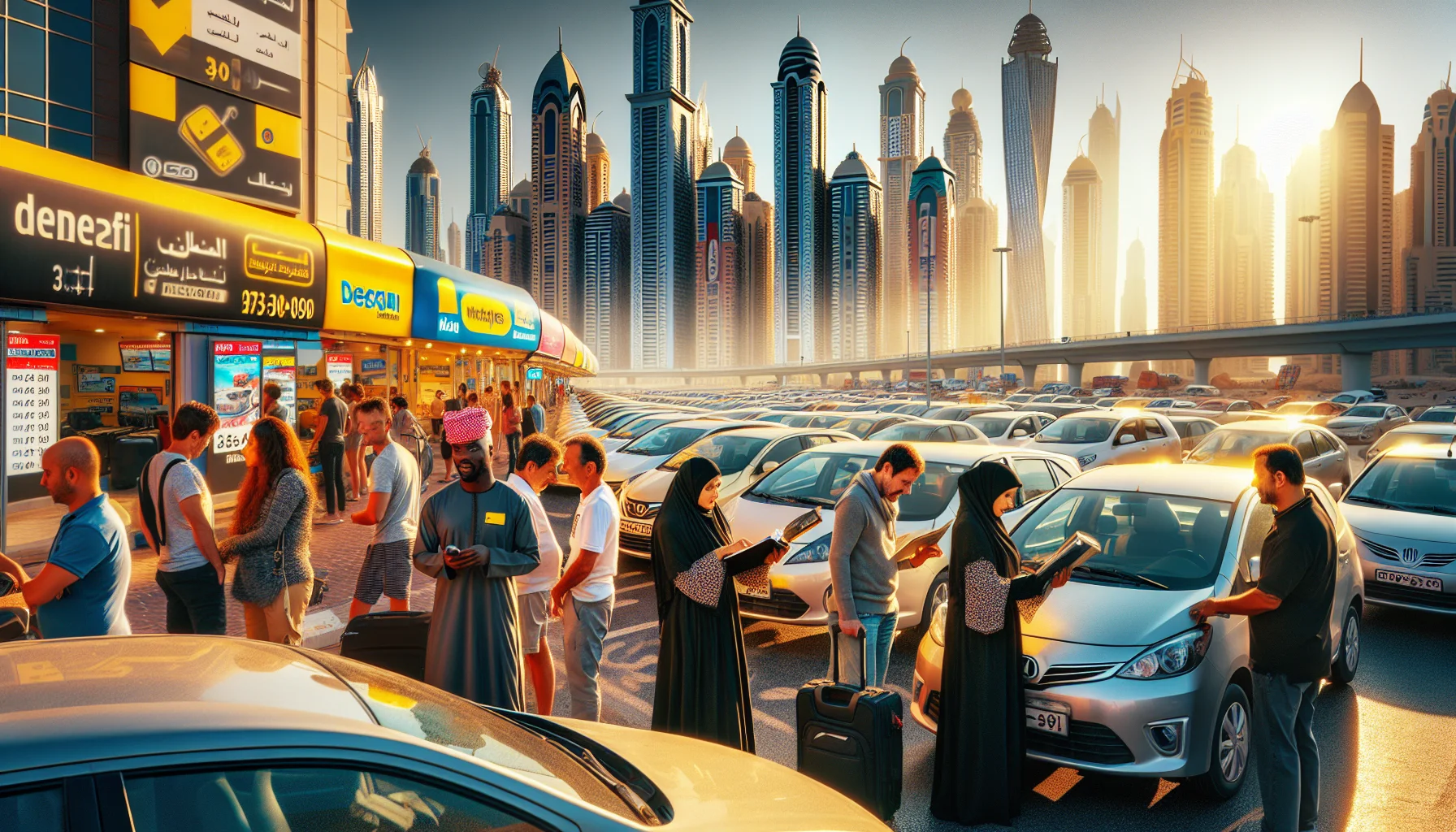 Sewa Mobil di Dubai