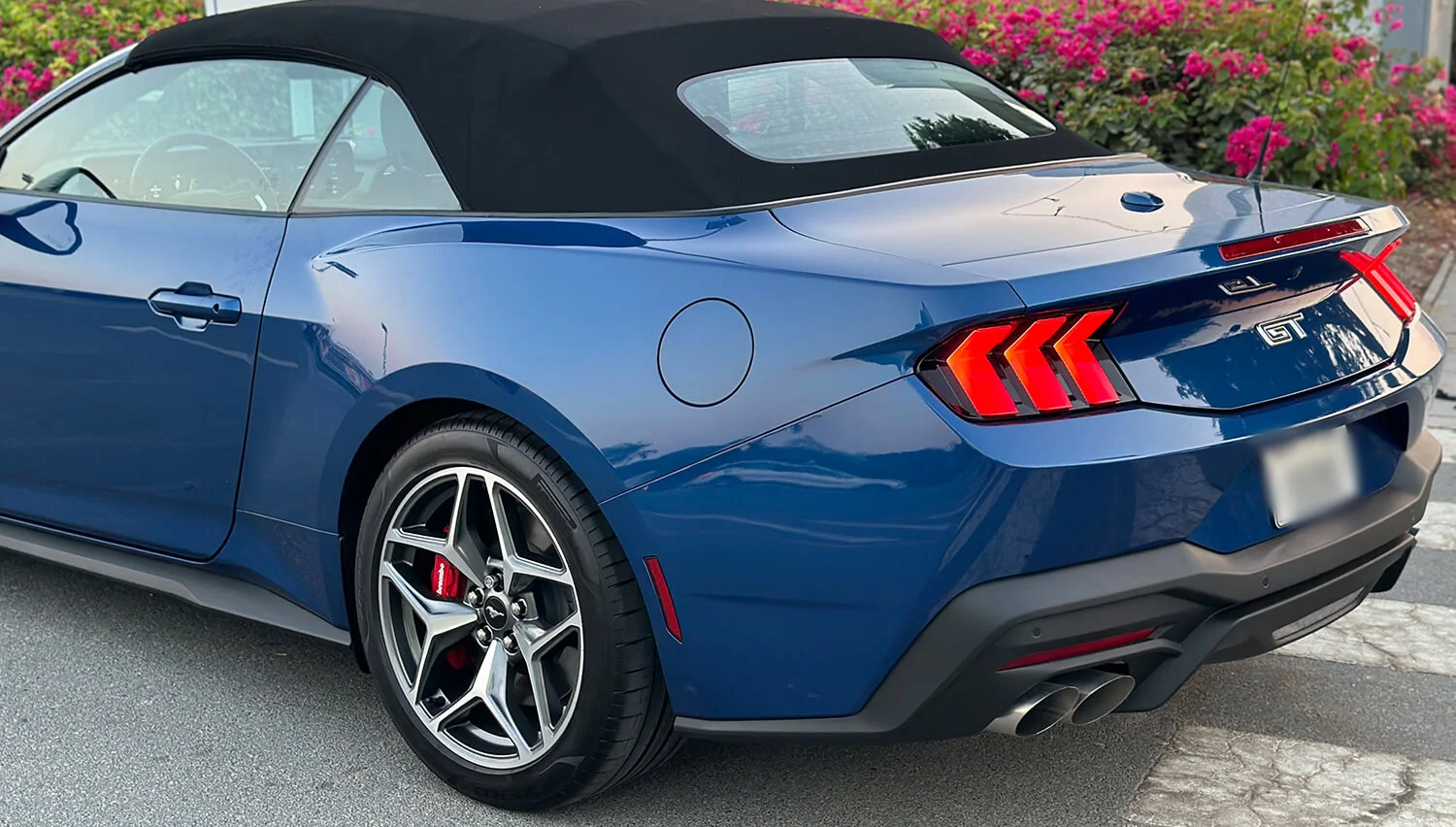 Ford Mustang Convertible 2024 GT for Rent in Dubai