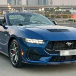 Ford Mustang Convertible 2024 Rental in Dubai