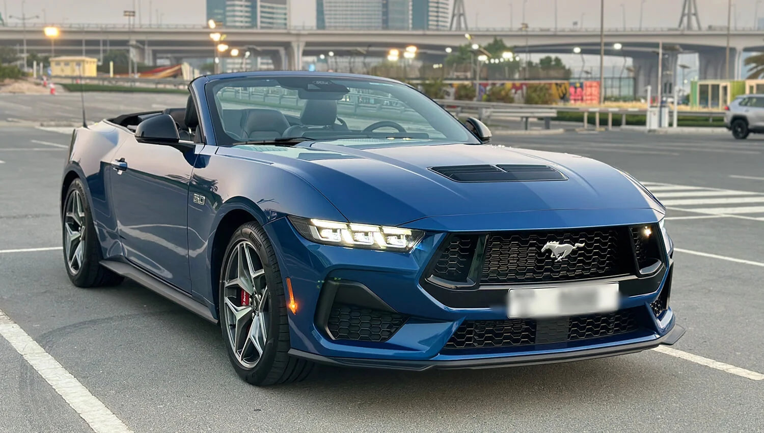 Ford Mustang Convertible 2024 Rental in Dubai