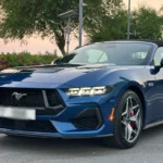 Mustang Convertible 2024 Rental Dubai